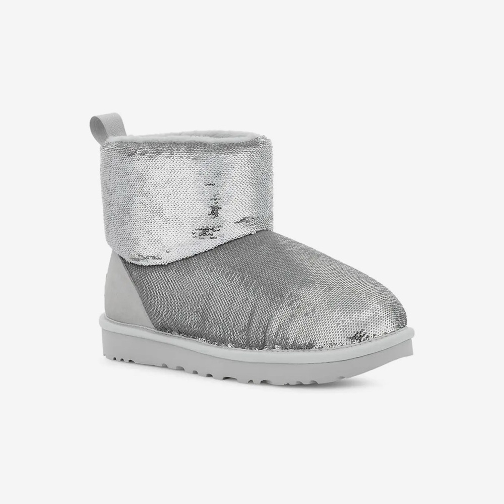 UGG | Classic Mini Mirror Ball Bootie Size 7 | NWT